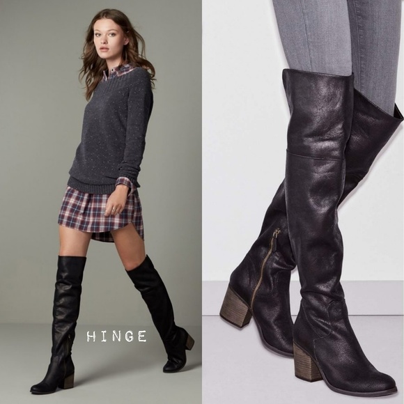 nordstrom black over the knee boots